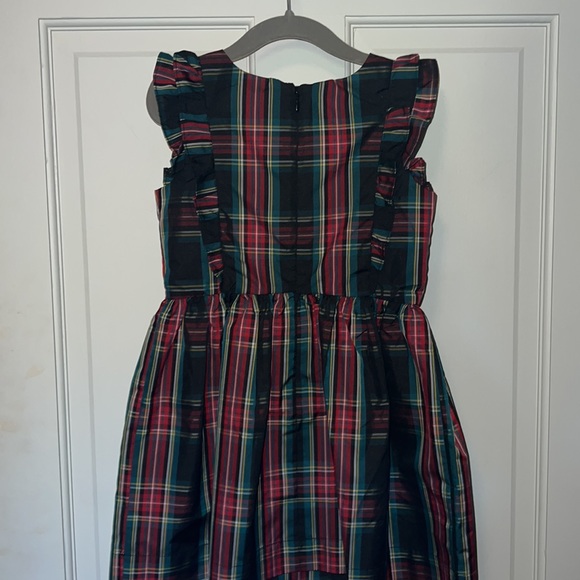Black plaid girls XS holiday dress - Picture 3 of 3